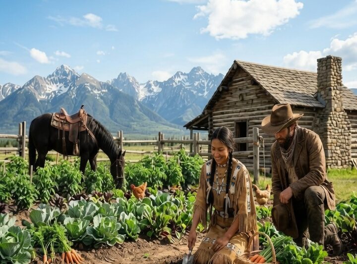 A Silent Apache Woman Protected the Farmer’s Ranch for 2 Years What He Found Shocked Everyone.
