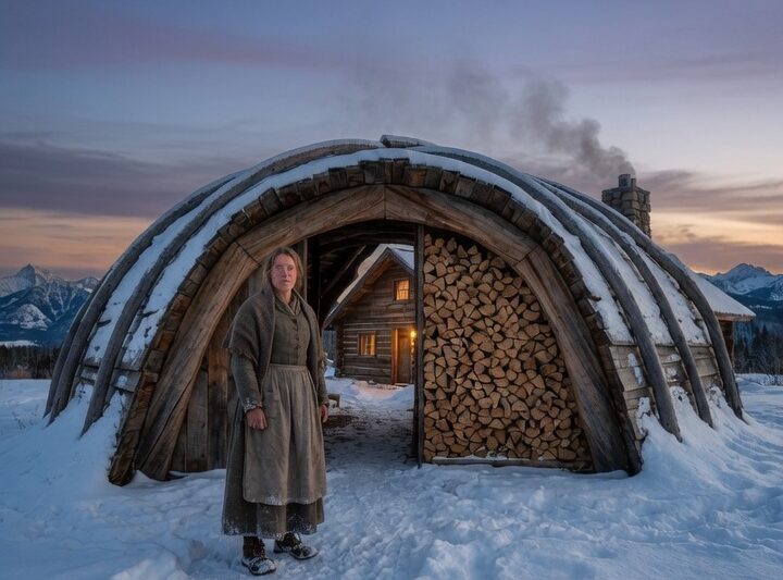 ❄️ Thrown Out Before Winter, She Built a Shelter for $7—And Ended Up Changing an Entire Community