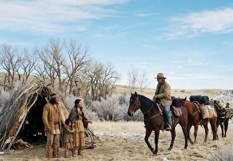 They Stole the Apache Family’s Winter Supplies — The Cowboy Came Back With Twice as Much