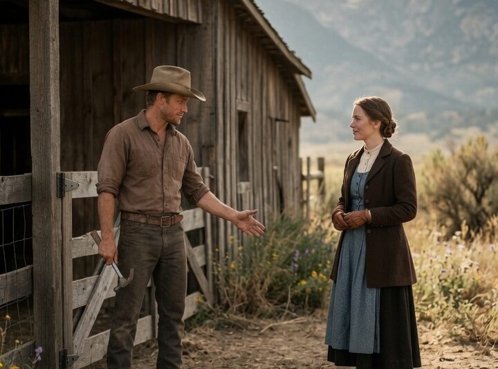 He Was the Only Cowboy in the Valley Who Planted Flowers — She Rode Past and Turned Around