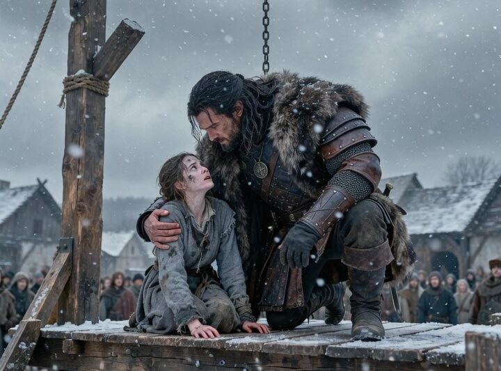 “I Accept My Death,” Whispered the Widow… But the Lycan King Growled, “Only Over My Dead Body”