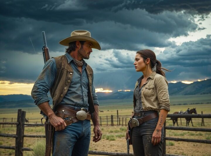 The Cowboy Took in a Girl Branded as a Thief—He Taught Her to Shoot Straighter Than Any Son
