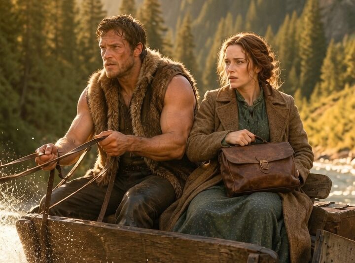 She Married a Poor Mountain Man — Then He Led Her to a Hidden Mansion No One Knew Existed