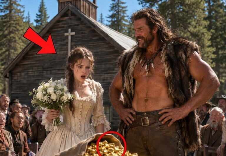 At 19, She Was Forced to Marry a Mountain Man — But His Wedding Gift Silenced the Whole Town
