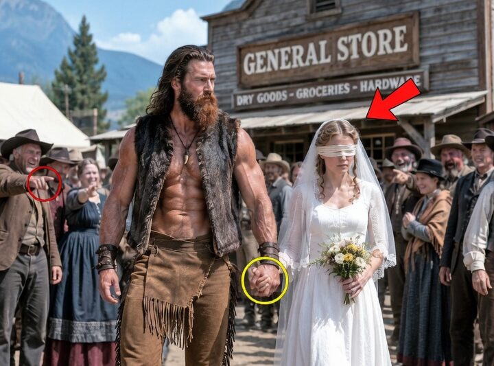 They Laughed When The Mountain Man Chose The Blind Widow—Until They Saw What She Built