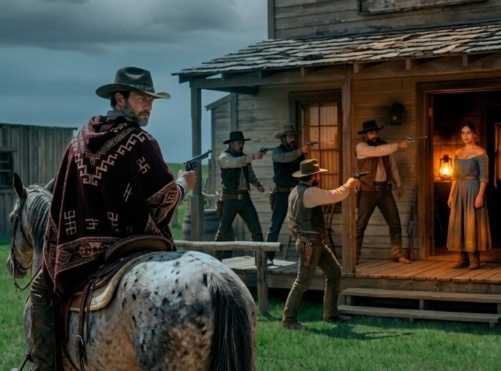 ‘No One’s Riding to Save You,’ They Sneered at the Rancher’s Wife — Her Husband Was a Gunslinger