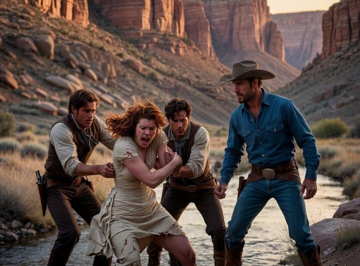 Her Brothers Held Her Down While She Screamed, A Cowboy Heard And Made Them Answer For It