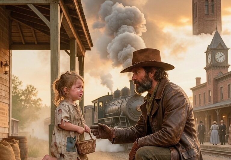 A Cowboy Found a Hungry Girl Alone — What He Did Next Changed Both Their Lives Forever