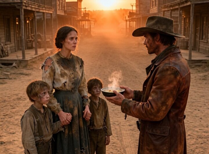 A Starving Boy Begged a Lonely Rancher for Scraps — What Happened Changed Them Forever