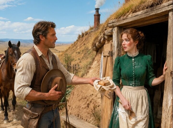 “Who Made This Bread?”—The Rancher Asked the Whole Town Until He Found Her Living Alone in a Dugout
