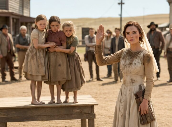 No One Wanted the 3 Orphan Sisters at the Auction — Until a Mail Order Bride Took Them In and