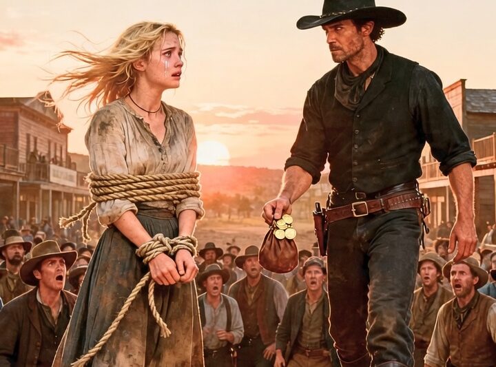 Sold at the Auction Block, She Lost Everything—Then One Cowboy Changed Her Fate