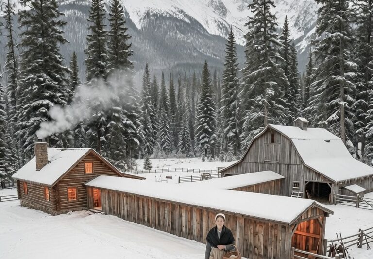 Before Winter Struck, She Built a Tunnel to the Barn — It Proved Genius