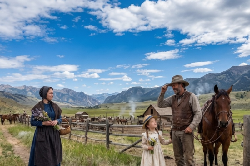 They Called Her the Spinster of the Valley — A Widowed Rancher Called Her Something Kinder