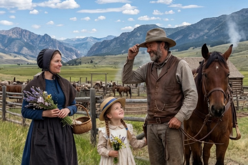 They Called Her the Spinster of the Valley — A Widowed Rancher Called Her Something Kinder