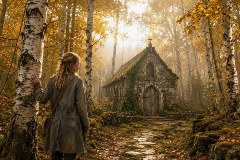 A Homeless Woman Bought a $1 Abandoned Chapel—Then Found the Box Hidden in the Altar