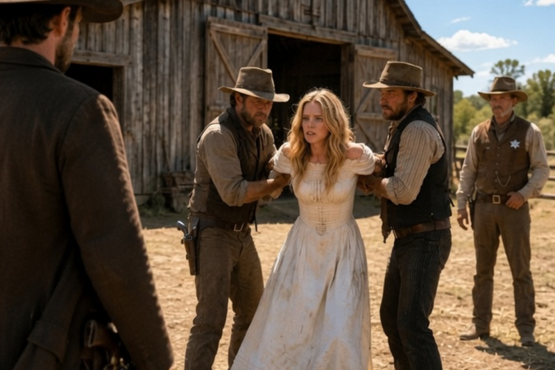 ONE LONE STRANGER SAID THREE WORDS… AND TRIGGERED A BLOOD-SOAKED WILD WEST SHOWDOWN!