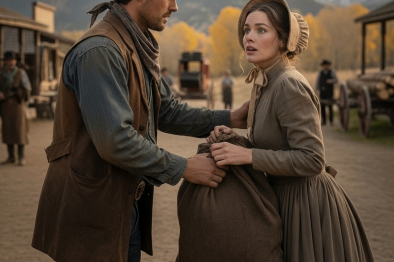 💌 She stepped off a stagecoach expecting to marry a stranger… then one whispered name changed everything.