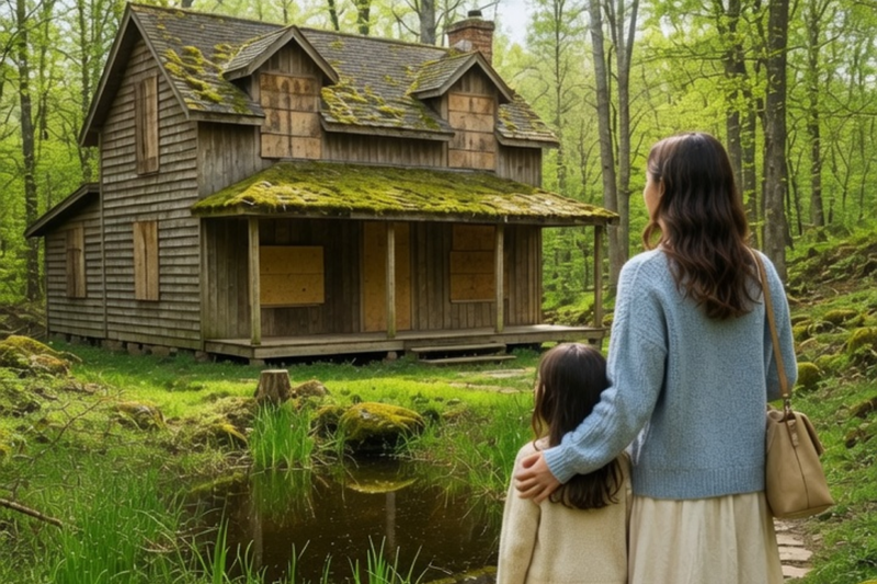 Single Mom Thought Her Late Mother Abandoned Her — Until the Boarded-Up Cottage Revealed the Truth