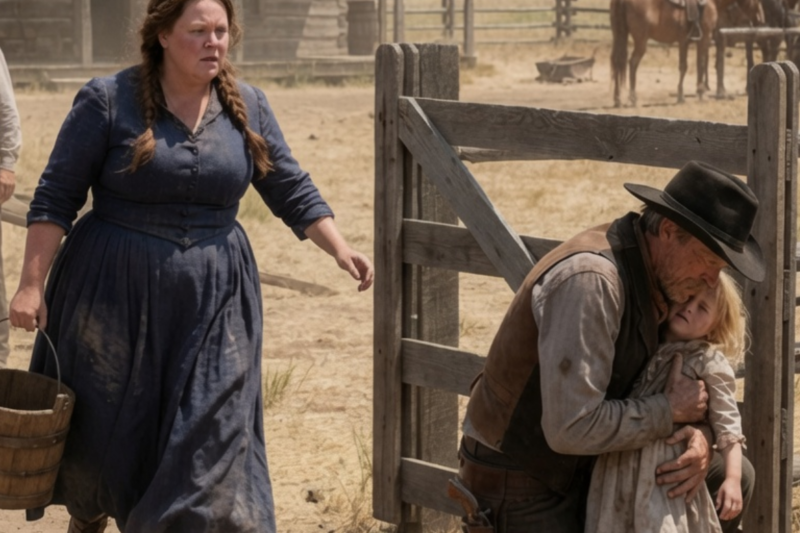 They Laughed at the Lonely Ranch Woman—Until a Dying Father Arrived at Her Gate