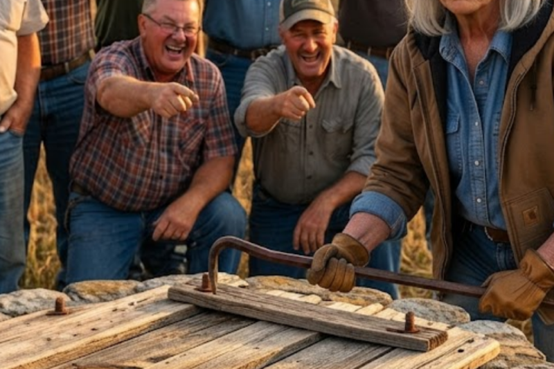 Everyone Laughed When She Dug Up the Old Well—Until the Ground Started Moving