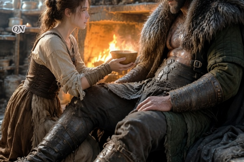 THE KITCHEN MAID WHO SAVED THE ALPHA KING WITH HER LAST BOWL OF SOUP