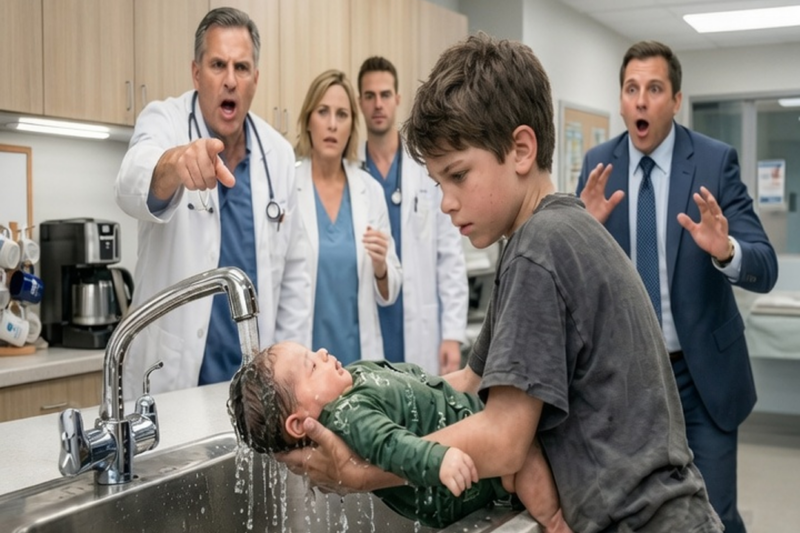 DOCTORS DECLARED THE BABY DEAD… BUT THIS HOMELESS 11-YEAR-OLD BOY REVIVED HIM IN 60 SECONDS WITH AN OLD $1 BOOK!