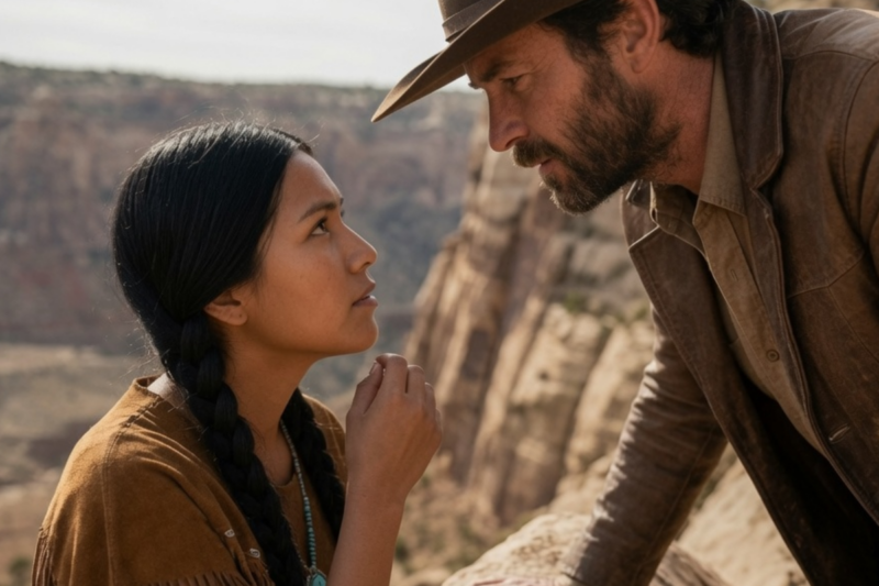 The Entire Town Refused to Save the Dying Woman… Until One Rancher Rode Straight Into a Deadly Canyon Alone