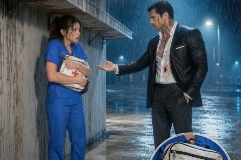 I Was a Homeless Nurse Until a Dangerous Billionaire Begged Me to Stay Beside Him All Night