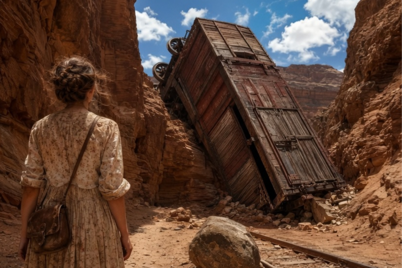 The Lost Railroad Car Stood in the Ravine for 90 Years — Then a Young Woman Found a Locked Hatch No One Had Ever Opened…