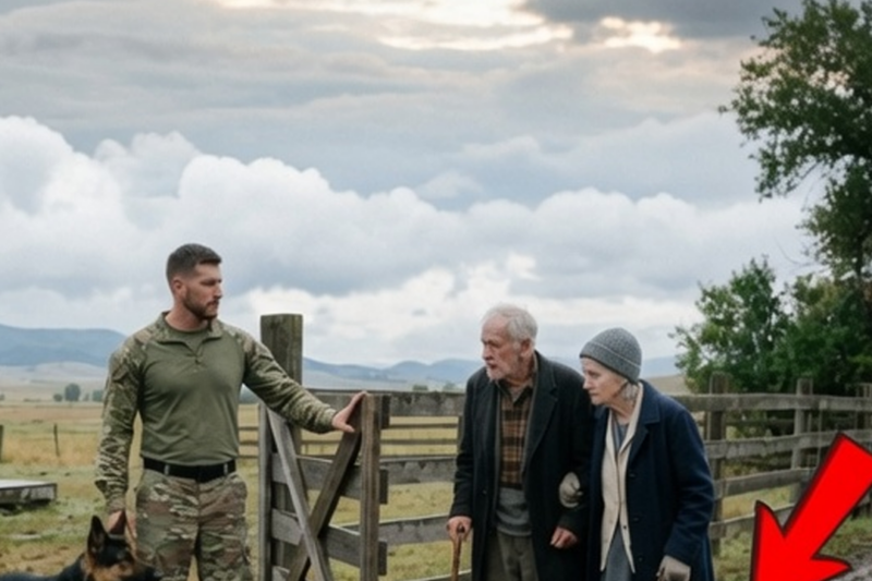 “CAN WE SLEEP IN YOUR BARN?” THEY ASKED A NAVY SEAL — THEN HIS DOG GAVE THEM HOPE