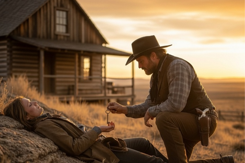 She Was Dying, But Her Hidden Cabin Changed His World Forever | Wild West Emotional Story
