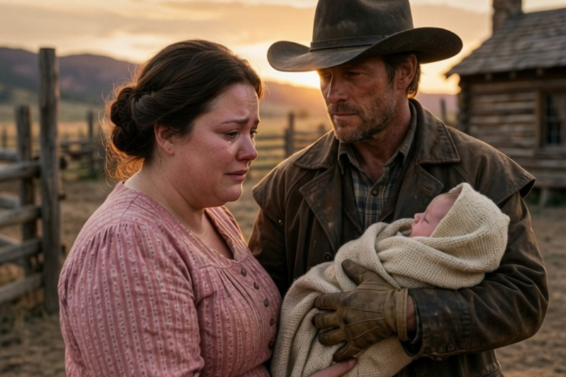 THE COWBOY BROUGHT HIS DYING BABY TO A “CURSED” WIDOW — WHAT HAPPENED NEXT SHOCKED THE TOWN