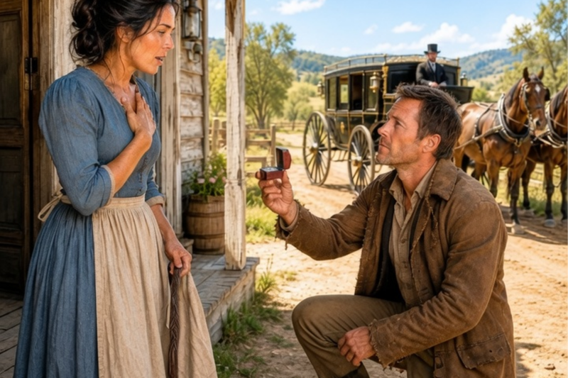 He Pretended To Be A Penniless Farmhand To Test Her Heart… Then He Arrived In A Carriage To Propose