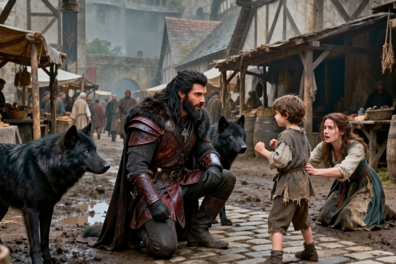 “Don’t Come Near My Mom” — The Boy Said… The Lycan King Knelt Before Them