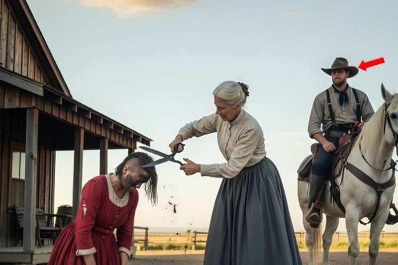 “YOU’RE COMING WITH ME,” SAID THE LONER RANCHER WHEN HER IN-LAWS CUT HER HAIR AND BLACKENED HER FACE