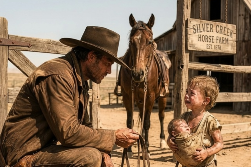 HE GAVE HIS HORSE TO AN APACHE BOY WITH NOTHING — WHAT HAPPENED NEXT TRANSFORMED HIS RANCH FOREVER