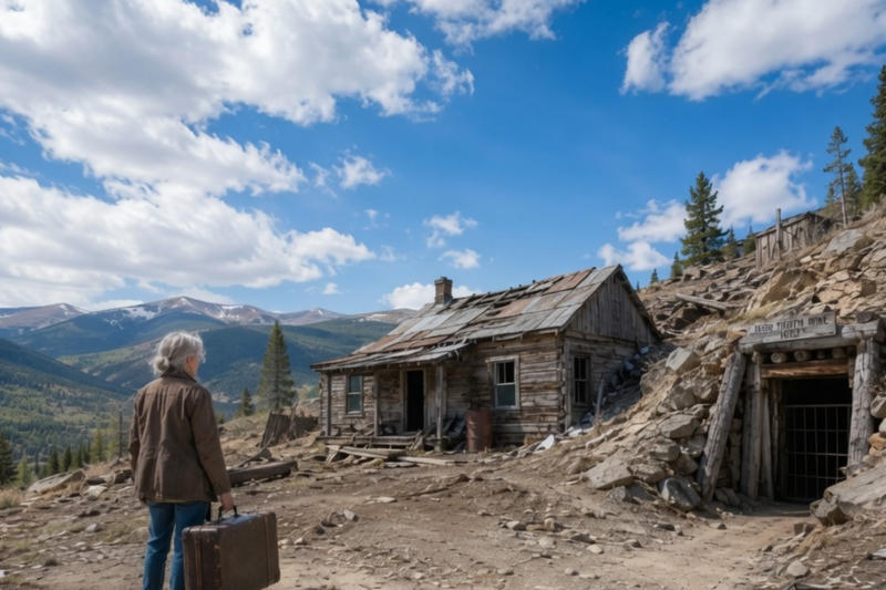 Forced to Live in an Abandoned Mine, the Poor Widow Uncovered a Billion Dollar Gold Vein