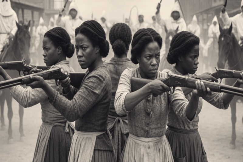 They Thought Mercy Springs Was Defenseless—Until Fifteen Women Appeared From The Smoke With Rifles