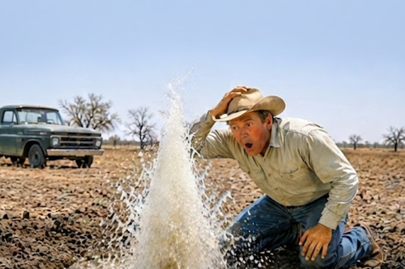 HE SPENT HIS LAST DOLLARS ON ABANDONED LAND—THEN THE GROUND MADE A SOUND NO ONE EXPECTED
