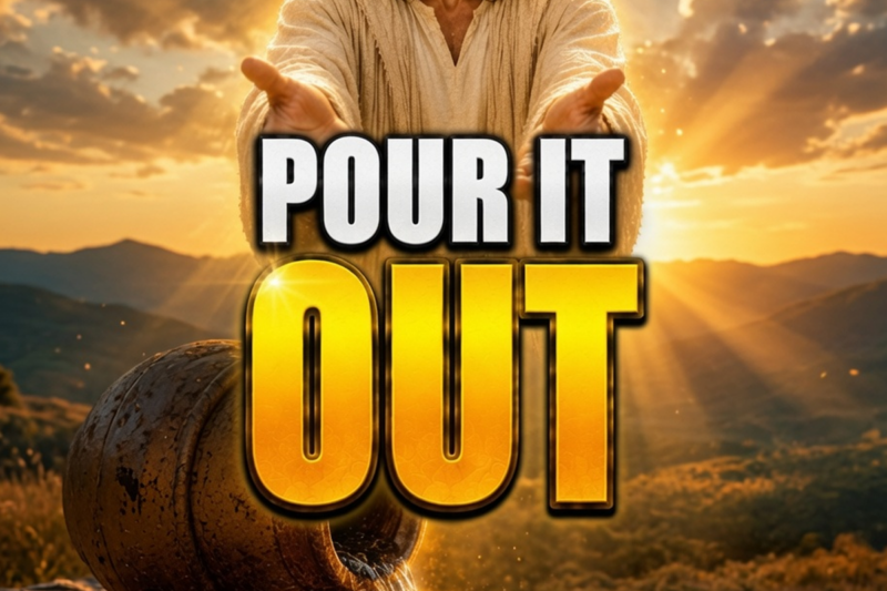 Something Happens The Moment You Pour It Out