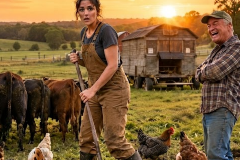 “DON’T WASTE MY TIME WITH CHICKENS!” The Feed Store Laughed at Her Plan… Until She Opened One Notebook That Silenced the Entire Room