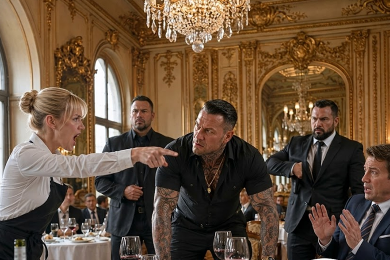“YOUR TRANSLATOR IS LYING!” — A WAITRESS WARNS A Mafia Boss BEFORE A GERMAN DEAL