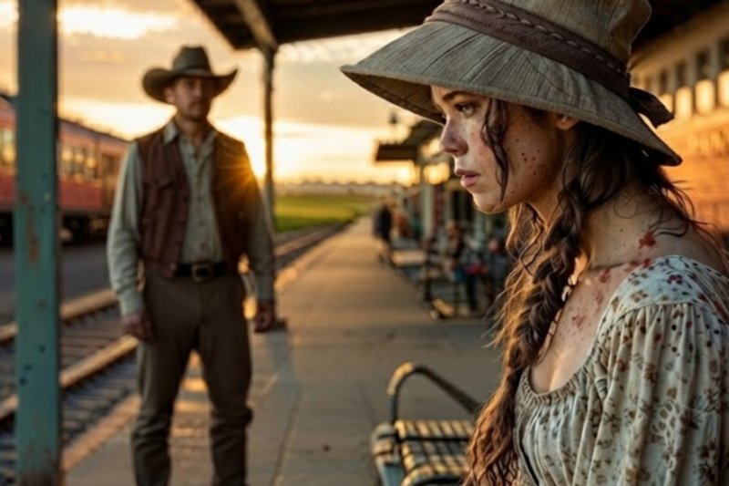 EVERYONE CALLED HER MAD AFTER THE FIRE—UNTIL A COWBOY OPENED THE BOX HIDDEN IN HER ARMS
