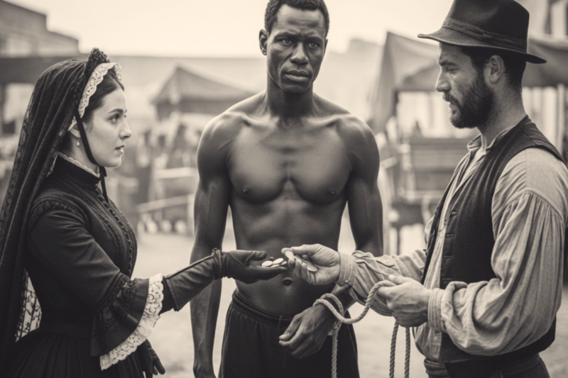 She Bought a Man for 17 Cents… Then Found a White Woman’s Wedding Photo in His Pocket