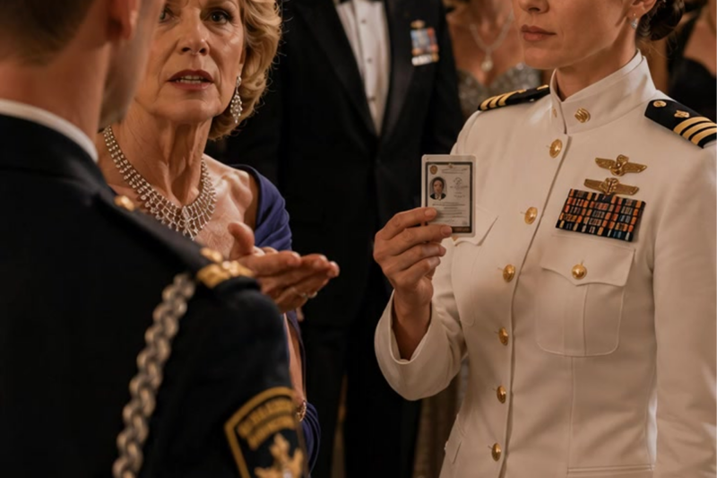 “My Mother-In-Law Ordered Military Police To Arrest Me At Her Own Gala. The ID Card In My Hand Was The Trap She Never Saw Coming.