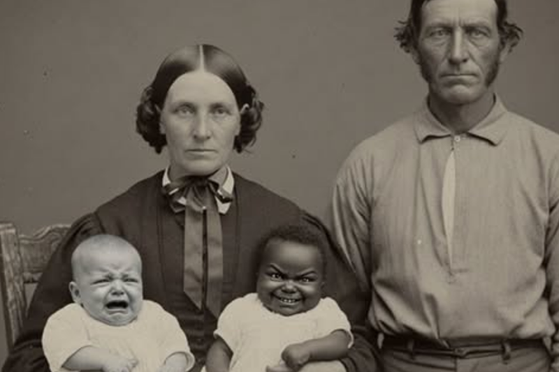 SHE GAVE BIRTH TO TWINS: ONE WHITE, THE OTHER BLACK. THE HUSBAND’S SILENCE CAME AT A HIGH PRICE