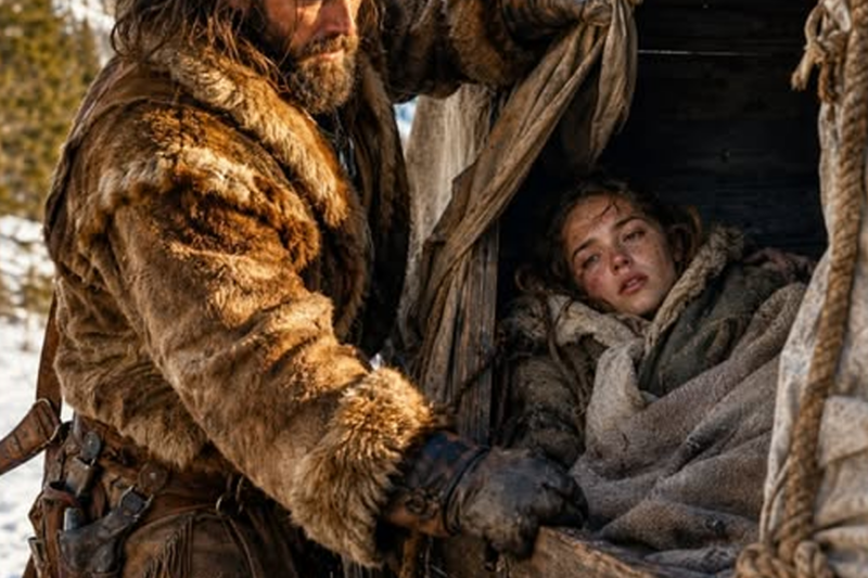 HER FAMILY TIED THE WAGON SHUT AND LEFT HER TO FREEZE — THEN THE MOUNTAIN MAN FOUND HER STILL BREATHING