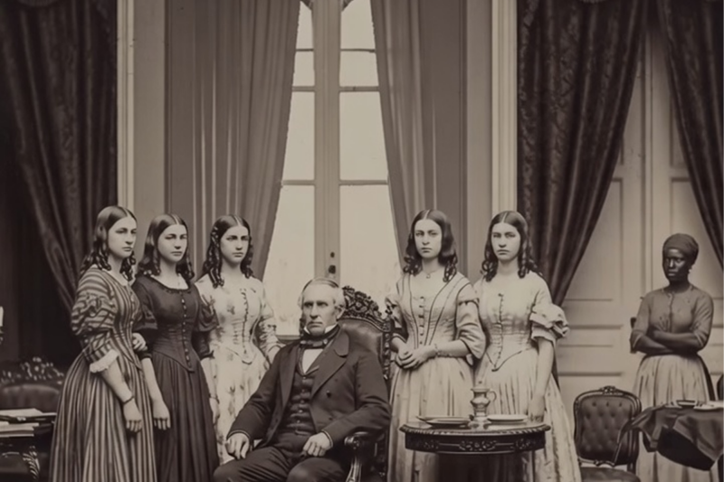 part 2: “The Baron’s Twisted Secret with His Own Daughters: Hidden Behind Mansion Walls — Until One Brave Mucama Risked Death to Expose the Monster”