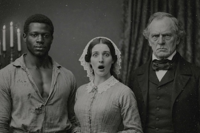 THE MASTER’S WIFE WAS SHOCKED WHEN HE ASKED HER TO LIE WITH A STRONG SLAVE IN 1858